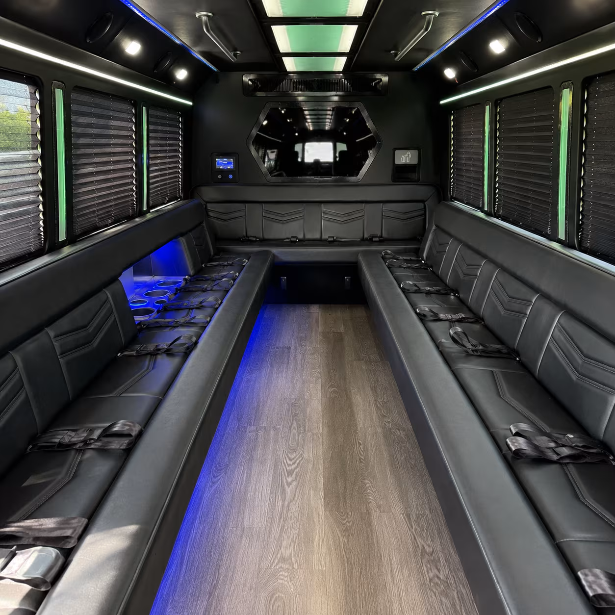 across ann arbor michigan party bus rental