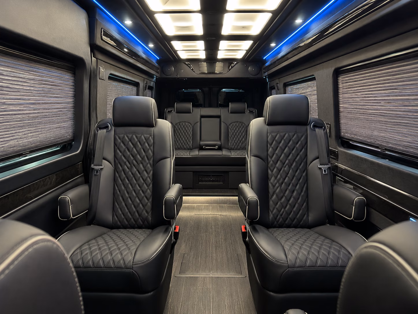 ann arbor long distance transportation onboard seating