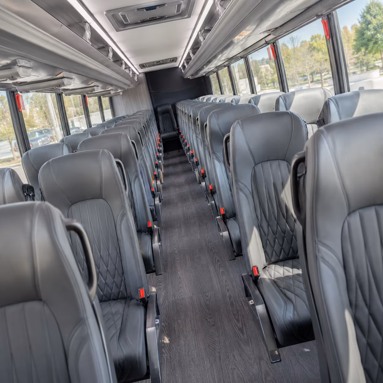 ann arbor religious group transportation onboard seating