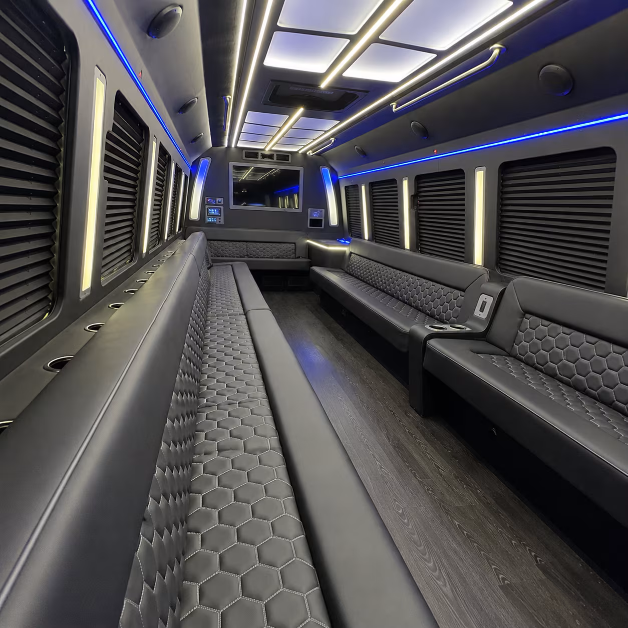 ann arbor sporting event party bus rental