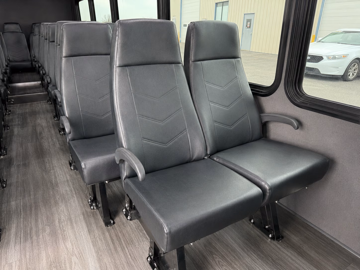 oak park event transportation on a private charter bus