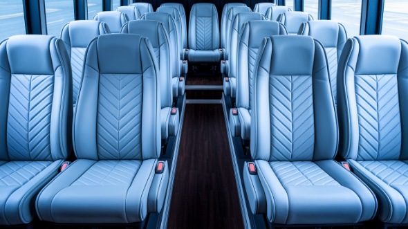 ann arbor 15 passenger minibus interior