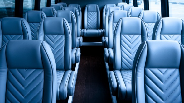 ann arbor 35 passenger minibus inside
