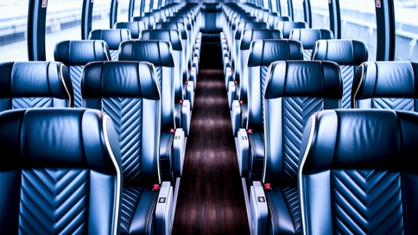 ann arbor 56 passenger charter bus rental