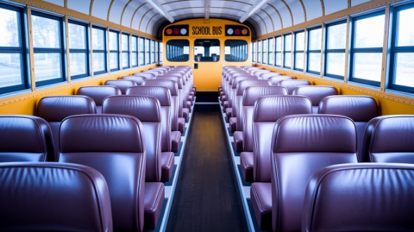 ann arbor school bus rental inside