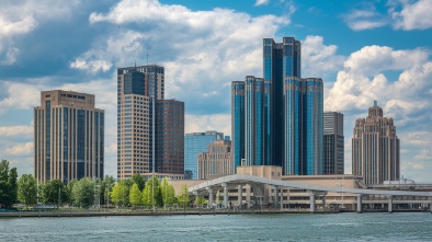 downtown detroit